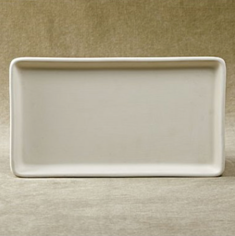 Rechteckiges Tablett